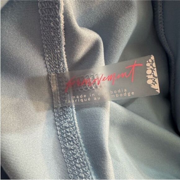 Free people NWT Back it Up Onesie in
MEDITERRANEAN Size Large - Picture 7 of 8